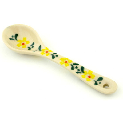 Polish Pottery Spoon 5&quot;