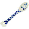 Polish Pottery Spoon 5&quot; Last Summer Flowers