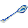 Polish Pottery Spoon 5&quot; Morning Poppies UNIKAT