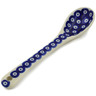 Polish Pottery Spoon 5" Peacock Eyes