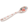 Polish Pottery Spoon 5&quot; Pink Forget Me Not UNIKAT