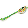 Polish Pottery Spoon 5&quot; Summer In The 60&#039;s UNIKAT