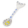 Polish Pottery Spoon 5" Sunburst Daisies