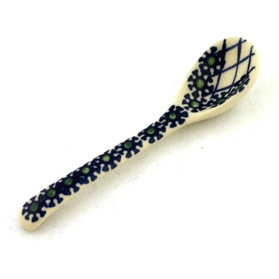 Polish Pottery Spoon 5&quot; UNIKAT