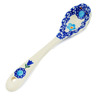 Polish Pottery Spoon 6&quot; Blooming Tulips