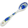 Polish Pottery Spoon 6&quot; Blueberry Dreams