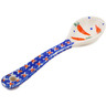 Polish Pottery Spoon 6&quot; Carrot Delight