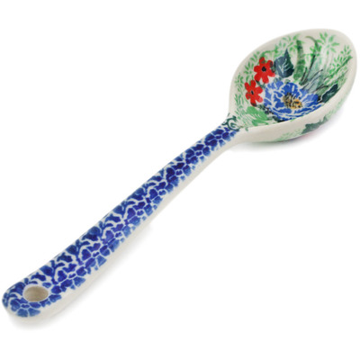 Polish Pottery Spoon 6&quot; Delightful Ornament UNIKAT