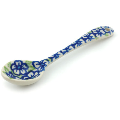 Polish Pottery Spoon 6&quot; Fields Of Glory