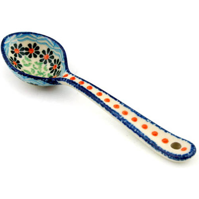 Polish Pottery Spoon 6"