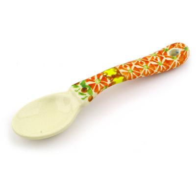 Polish Pottery Spoon 6&quot;