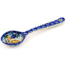 Polish Pottery Spoon 6&quot; Ocean Whisper UNIKAT