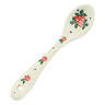 Polish Pottery Spoon 6&quot; Roses