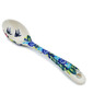 Polish Pottery Spoon 6&quot; Royal Meadow UNIKAT