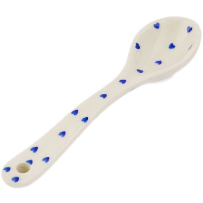 Polish Pottery Spoon 6" Simple Love
