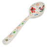 Polish Pottery Spoon 6" Spring Meadow UNIKAT