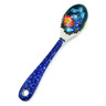 Polish Pottery Spoon 6&quot; Sunflower UNIKAT