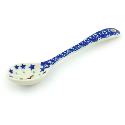 Polish Pottery Spoon 6&quot; Texas State