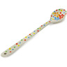 Polish Pottery Spoon 7&quot; Joy