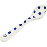 Polish Pottery Spoon 7&quot; Polka Dot