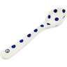 Polish Pottery Spoon 7&quot; Polka Dot