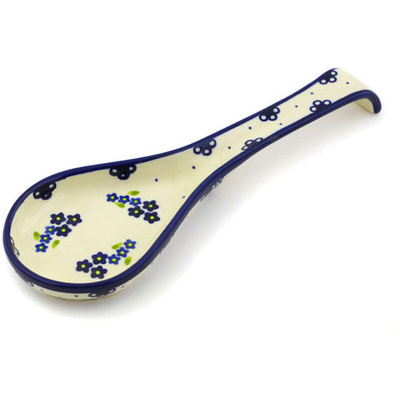 Polish Pottery Spoon Rest 10&quot;