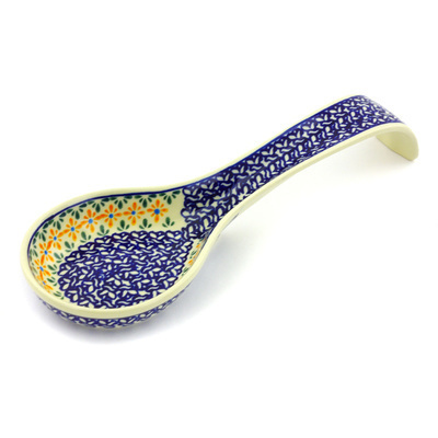 Polish Pottery Spoon Rest 12"