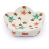 Polish Pottery Spoon Rest 2&quot; Confetti Stars