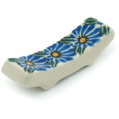 Polish Pottery Spoon Rest 2&quot; Marigold Morning