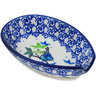 Polish Pottery Spoon Rest 5&quot; Birdy Babies