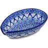 Polish Pottery Spoon Rest 5&quot; Chantilly