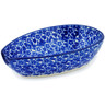 Polish Pottery Spoon Rest 5&quot; Choppy Waters