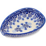 Polish Pottery Spoon Rest 5&quot; Deep Sea Diving UNIKAT