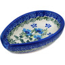 Polish Pottery Spoon Rest 5" Fresh Flora