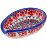 Polish Pottery Spoon Rest 5&quot; Hawaiian Bliss