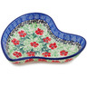 Polish Pottery Spoon Rest 5&quot; Maraschino
