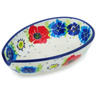 Polish Pottery Spoon Rest 5&quot; Polish Country