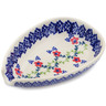 Polish Pottery Spoon Rest 5&quot; Rings Of Happiness