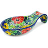 Polish Pottery Spoon Rest 7&quot; Breathtaking UNIKAT