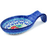 Polish Pottery Spoon Rest 7&quot; Polish Fields UNIKAT