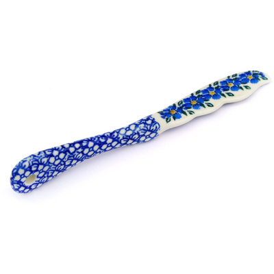 Polish Pottery Spreading Knife 7&quot; Morning Glory