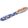 Polish Pottery Spreading Knife 7&quot; Red Chains UNIKAT