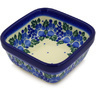 Polish Pottery Square Bowl 4" Heaven Sent