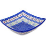 Polish Pottery Square Bowl 8&quot; Sweet Day