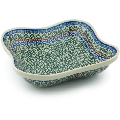 Polish Pottery Square Bowl