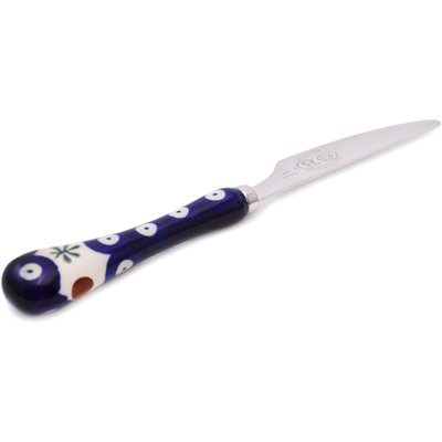 Polish Pottery Stainless Steel Knife 8&quot; Mosquito