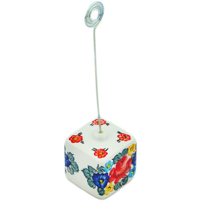 faience Stand 8&quot; Little Flower Patch