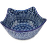 Polish Pottery Star Shaped Bowl 7&quot; Night At Sea