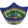 Polish Pottery Star Shaped Bowl 7&quot; Splendid May UNIKAT