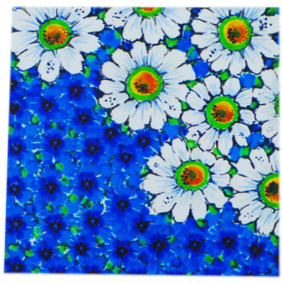 sticker Sticker 3&quot; Pansies And Daisies